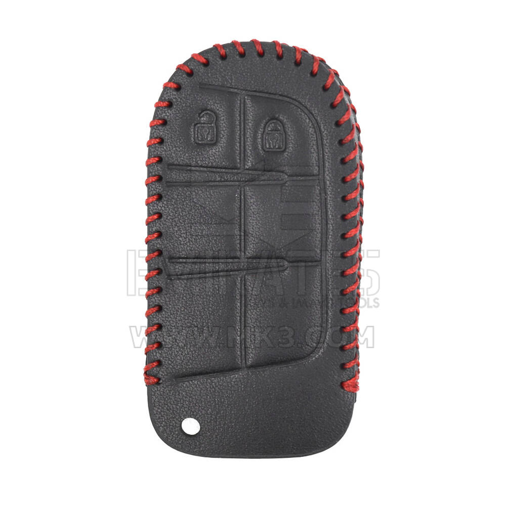 Custodia in pelle per chiave remota Jeep Smart 2 pulsanti JP-A | MK3