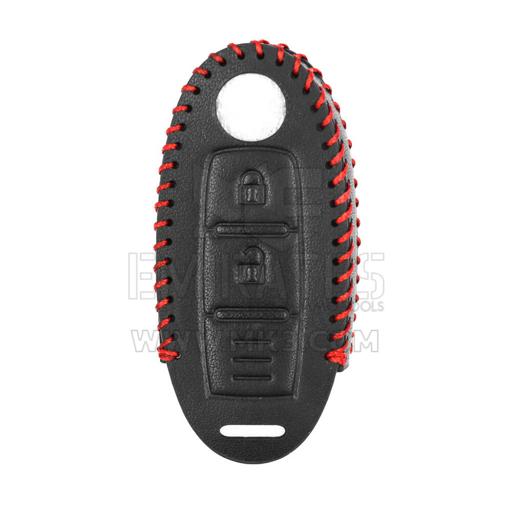 Leather Case For Nissan Smart Remote Key 2 Buttons | MK3