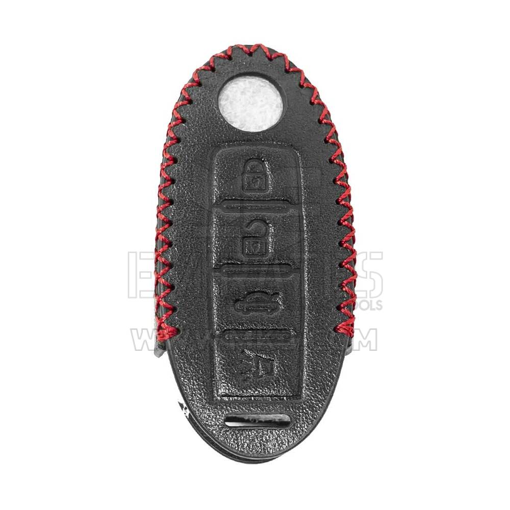 Leather Case For Nissan Smart Remote Key 3+1 Buttons | MK3