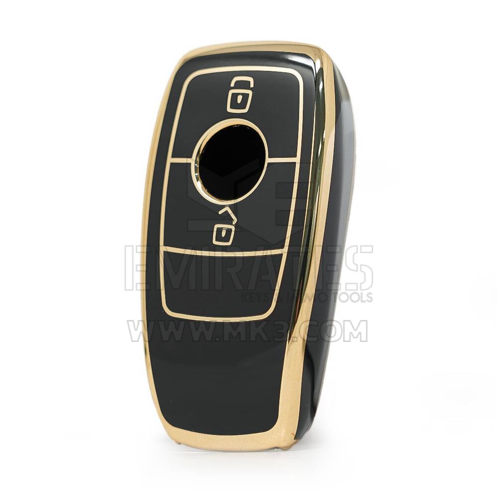 Нано крышка высокого качества для Мерседес Бенц серии Е дистанционного ключа 2 кнопки цвета черного цвета