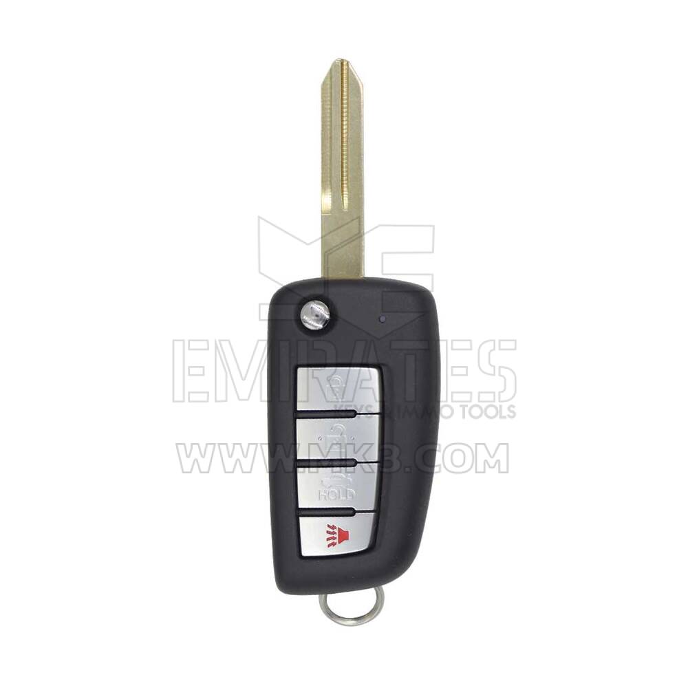 New Nissan Sunny 2021 Genuine/OEM Flip Remote Key 3+1 Buttons 433MHz OEM Part Number: H0561-5EF0C | Emirates Keys