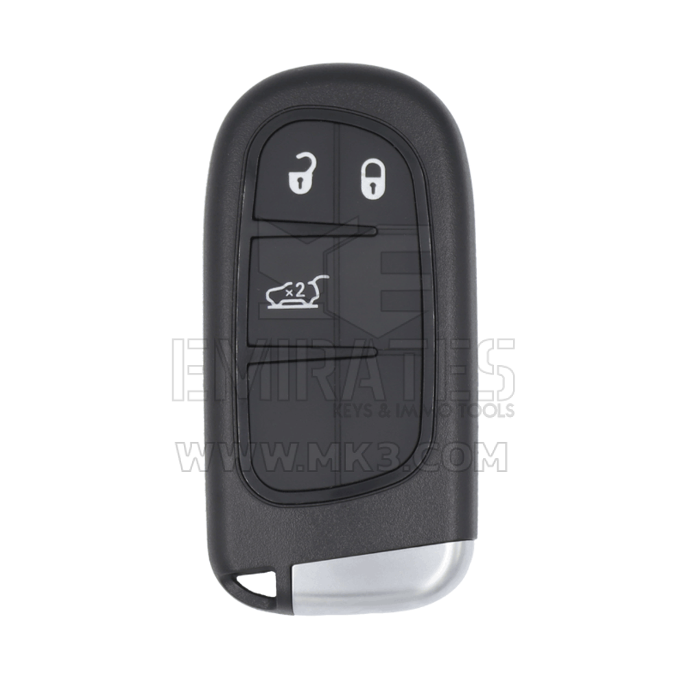Chrysler Dodge Jeep Smart Remote Key Shell 3 Buttons SUV Trunk Type