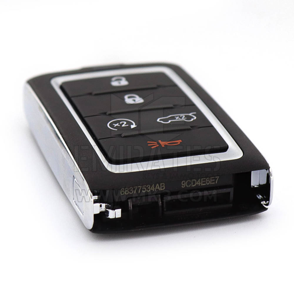 Nuovo Jeep Wagoneer 2021 Originale / OEM Smart Remote 4 + 1 Pulsante 433 MHz 68377534AB / FCCID: M3NWXFOB1 | Emirates Keys