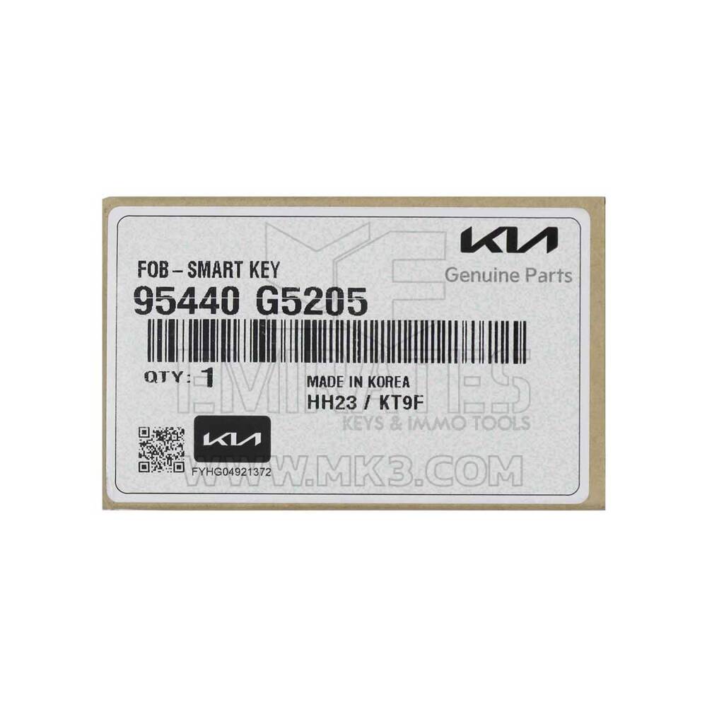 New KIA Niro 2022 Genuine/OEM Smart Remote Key 3 Buttons 433MHz OEM Part Number: 95440-G5205 - FCC ID: FCC FOB-4F23 - Transponder - ID: HITAG 3 - ID47 NCF29A1X