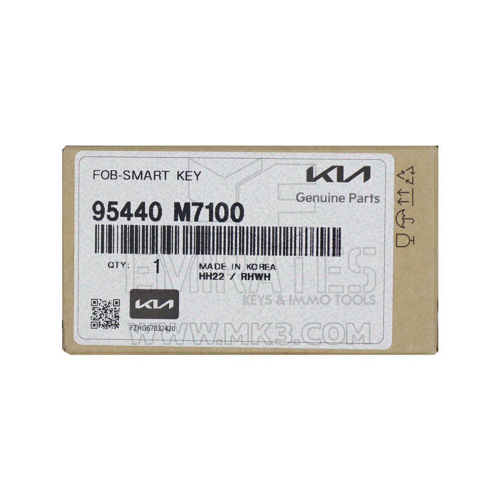 New Kia Cerato 2020 Genuine / OEM Smart Remote Key 3 Buttons 433MHz OEM Part Number: 95440-M7100 | Emirates Keys
