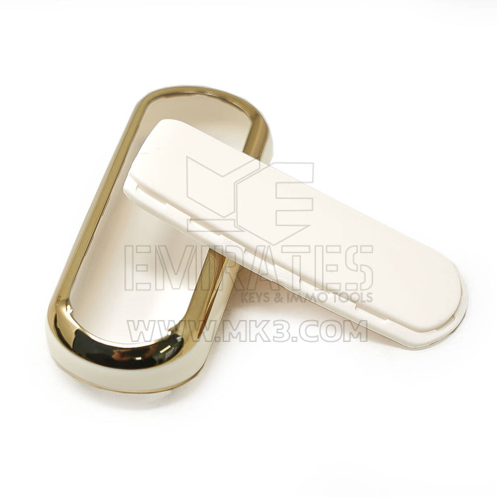 New Aftermarket Nano High Quality Cover For Mazda Remote Key 3 Buttons White Color | Emirates Keys