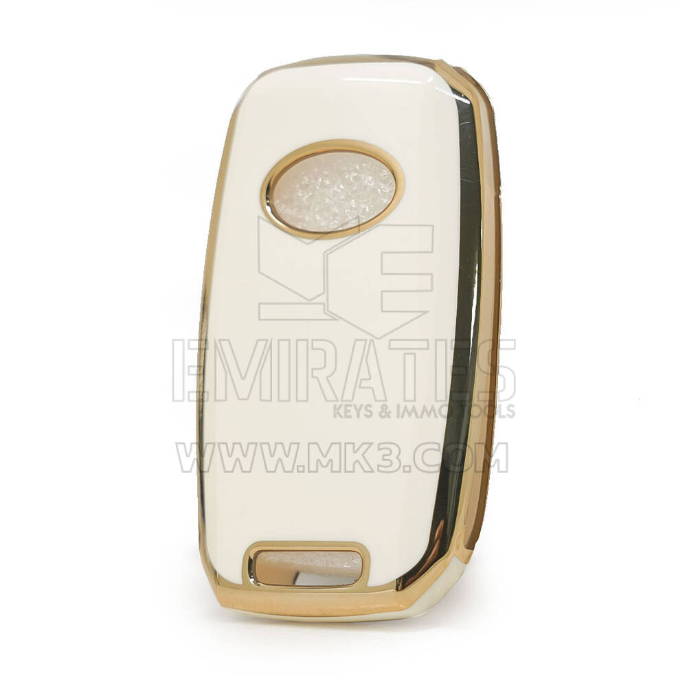 Nano Cover For KIA Flip Remote Key 4 Кнопки белого цвета | МК3