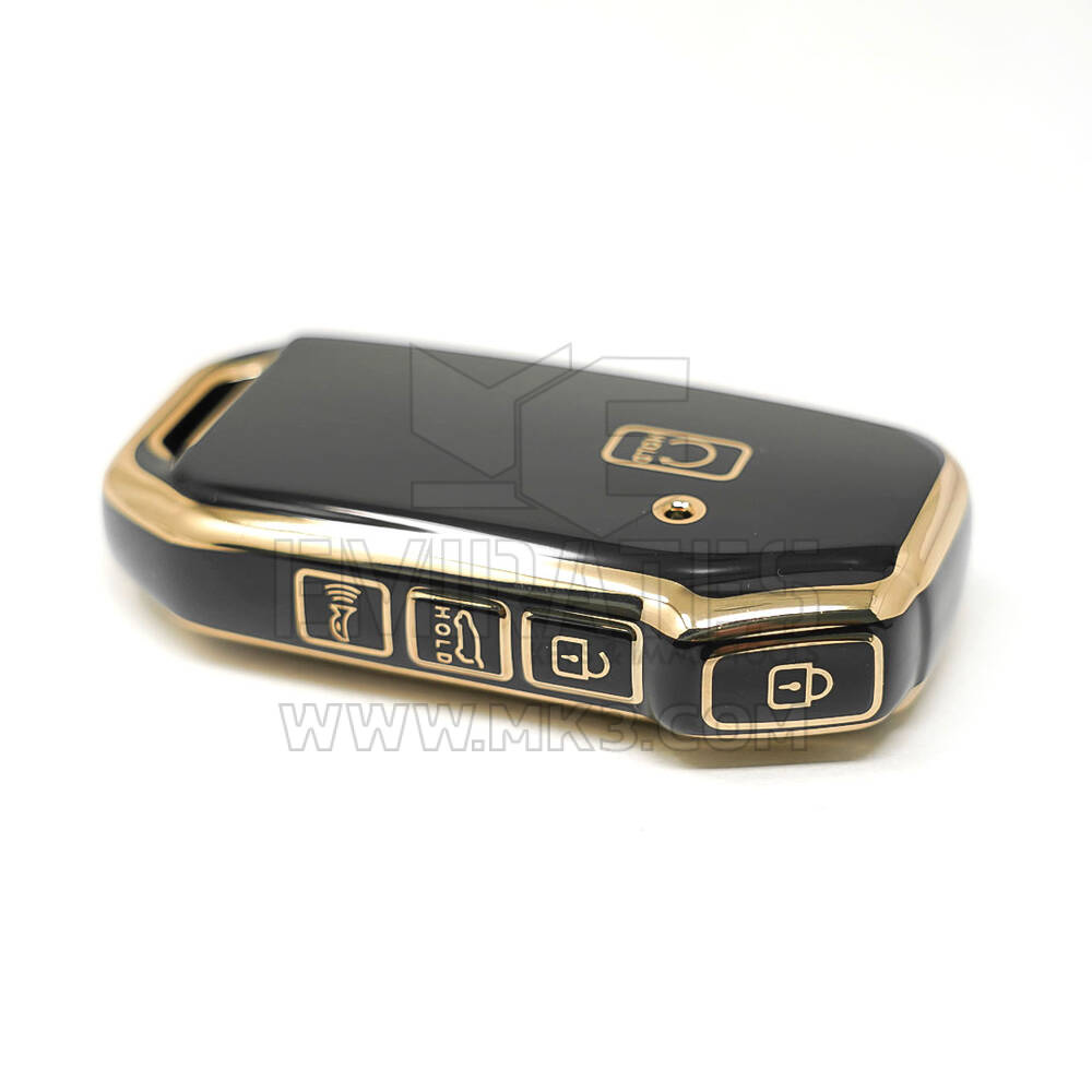 Новая нано-крышка высокого качества для вторичного рынка для KIA 2018-2022 Remote Key 4 + 1 кнопки черного цвета | Ключи от Эмирейтс
