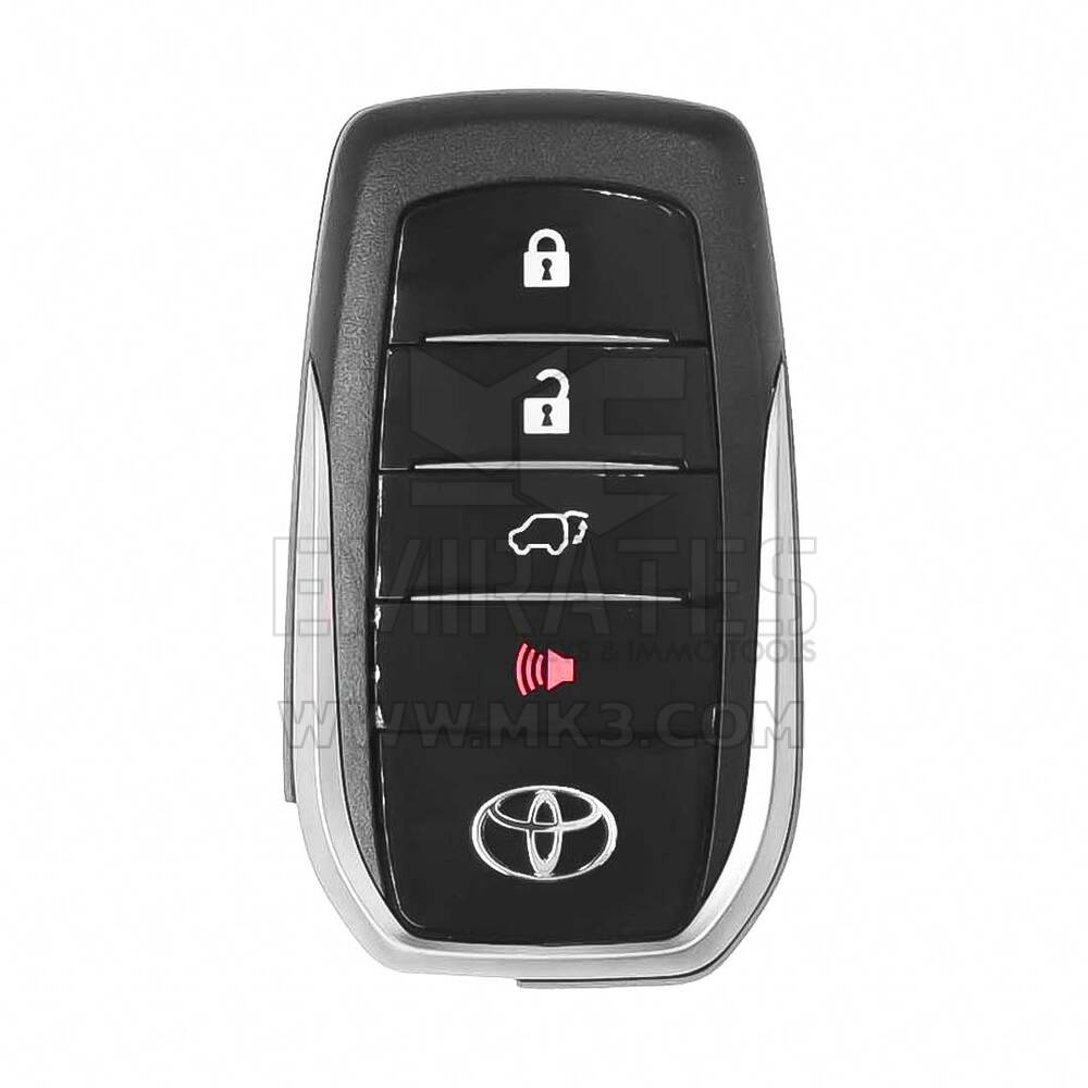 Toyota Fortuner GR Sport Smart Remote Key 4 Buttons 433MHz | MK3