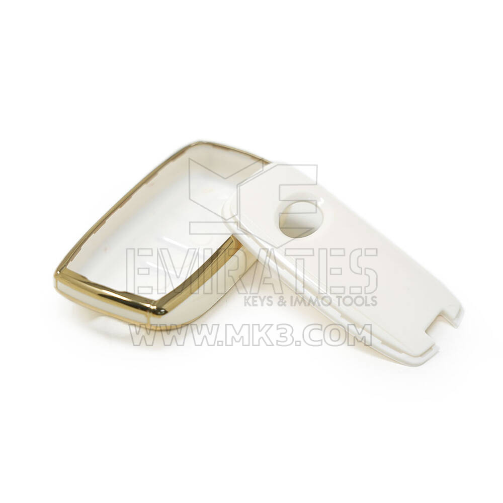 New Aftermarket Nano High Quality Cover For KIA Remote Key 4 Buttons Auto Start SUV White Color | Emirates Keys