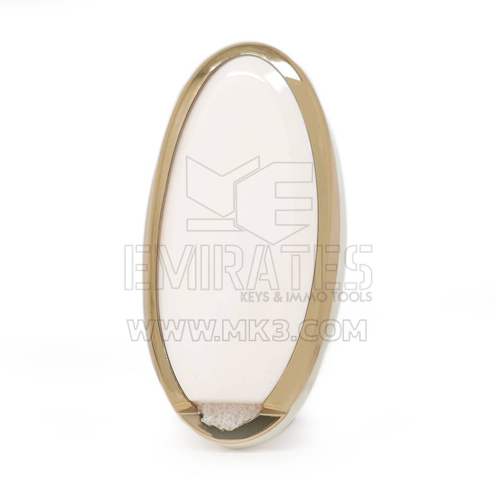 Nano Cover For Nissan Remote Key 2+1 Buttons White Color | MK3