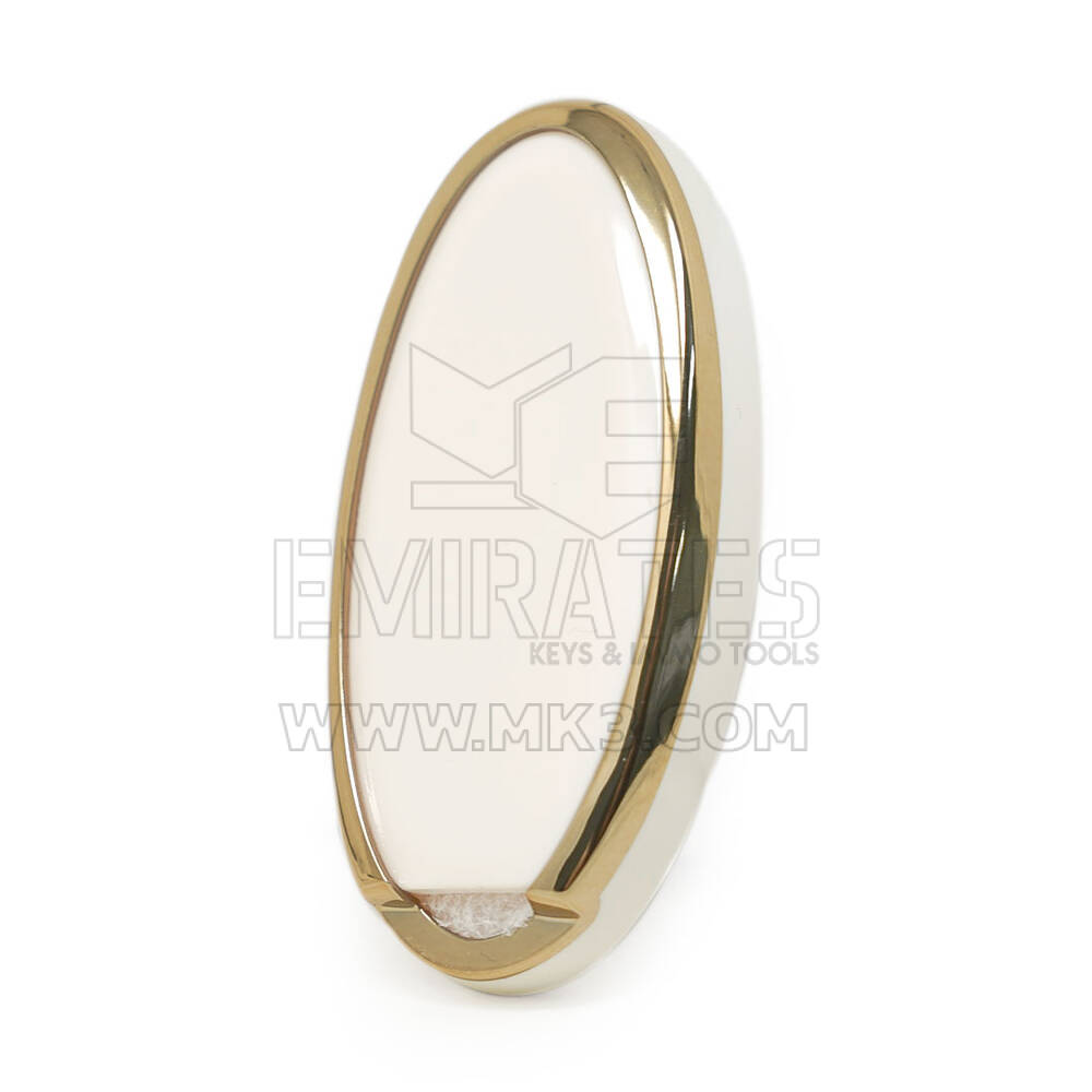 Nano Cover For Nissan Remote Key 3+1 Buttons White Color | MK3