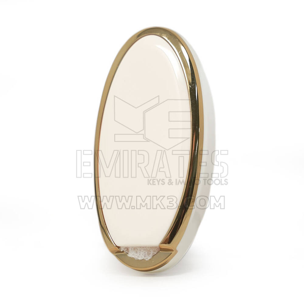 Nano  Cover For Nissan Remote Key 2 Buttons White Color | MK3