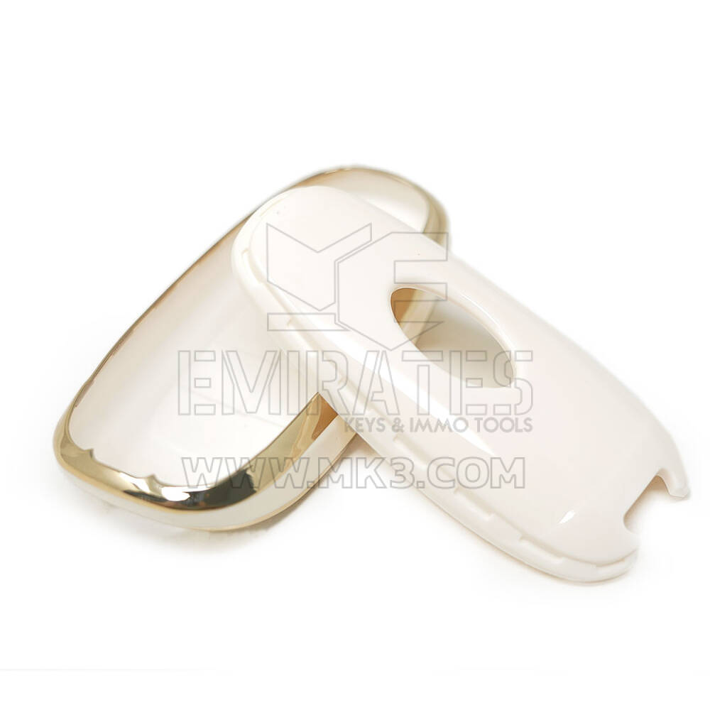 New Aftermarket Nano High Quality Cover For Hyundai Remote Key Key 6+1 Auto Start Buttons White Color | Emirates Keys