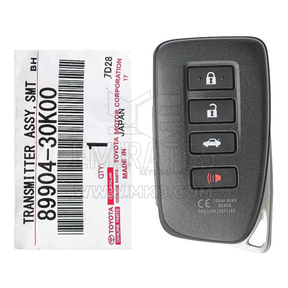 Абсолютно новый Lexus GS 2016 Оригинальный/OEM Smart Key Remote 4 кнопки 433 МГц 89904-30K00 89904-30D20 / FCCID: BC4EQ | Ключи от Эмирейтс