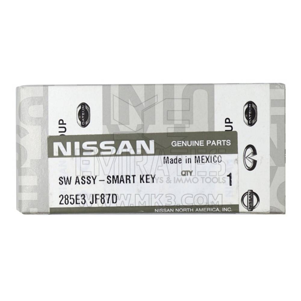 New Nissan GTR 2019-2024 Genuine / OEM Smart Key 4 Buttons 315MHz Manufacturer Part Number: 285E3-JF87D 285E3JF87D / FCCID: KR55WK49622 | Emirates Keys