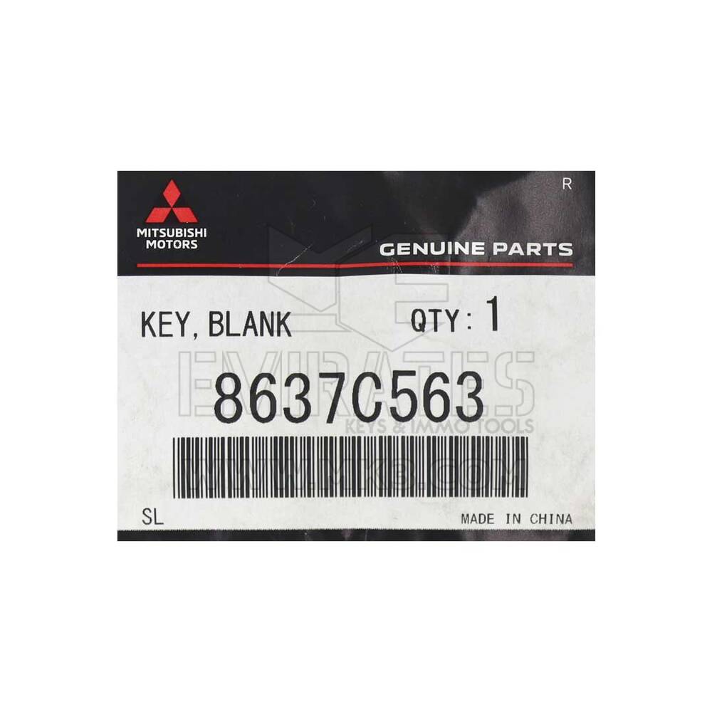 Nouvelle clé télécommande intelligente d'origine Mitsubishi Xpander 2019 à 2 boutons 433 MHz Numéro de pièce OEM : 8637C563, ID FCC : GHR-M014 | Emirates Keys