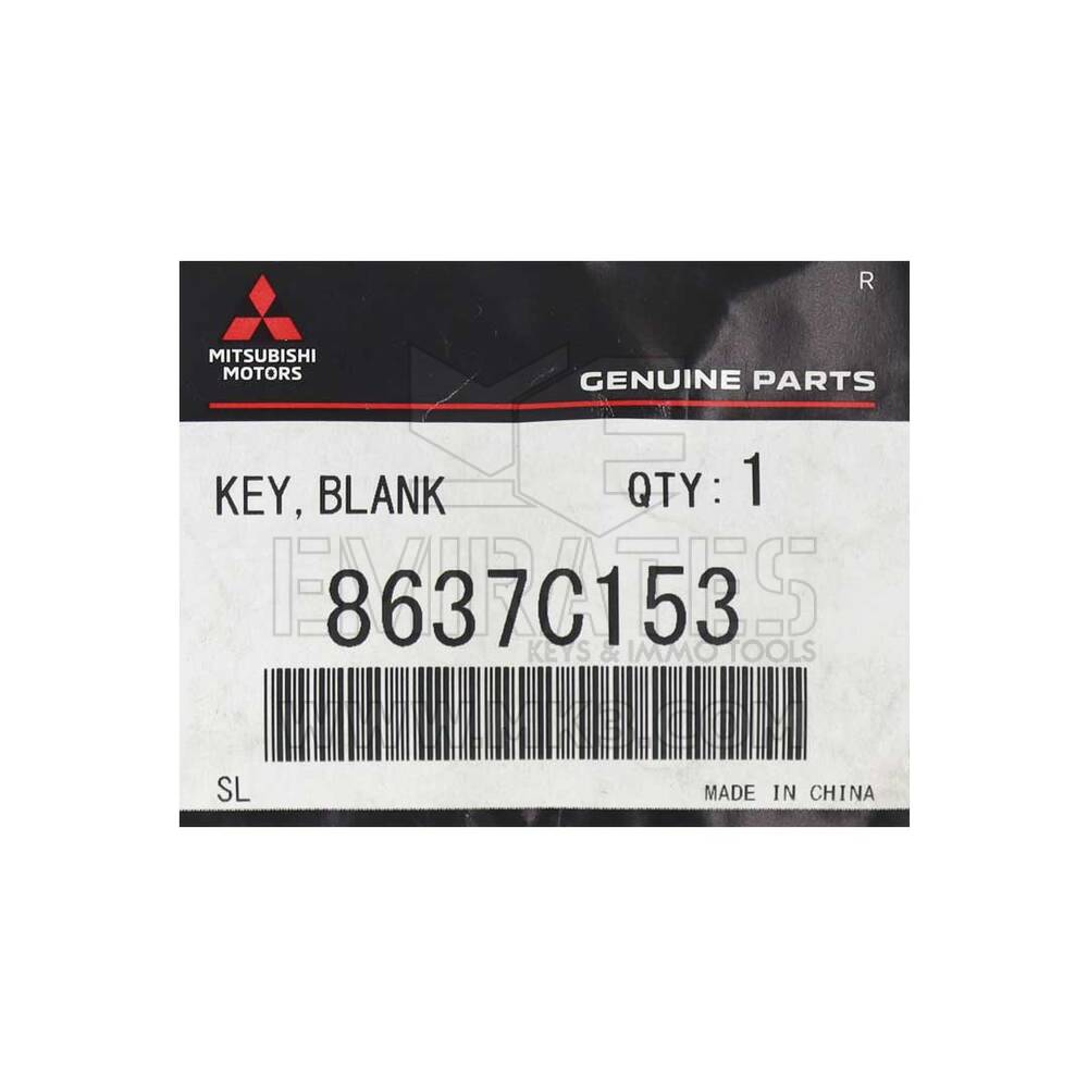 Nouvelle clé télécommande intelligente d'origine/OEM Mitsubishi Eclipse 2019 2 boutons 433 MHz Numéro de pièce OEM : 8637C153 / 8637B638 / 285E3W250P, ID FCC : GHR-M014 | Emirates Keys