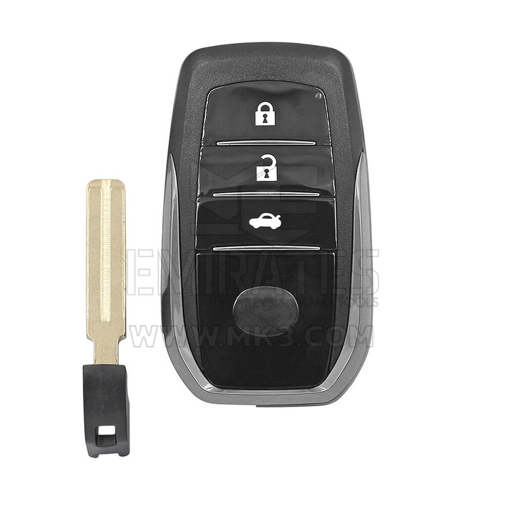 Новый KeyDiy KD TB01-3 Toyota Lexus Универсальный смарт-ключ с дистанционным управлением 3 кнопки с транспондером 8A для Toyota RAV4 Camry и Lexus | Emirates Keys