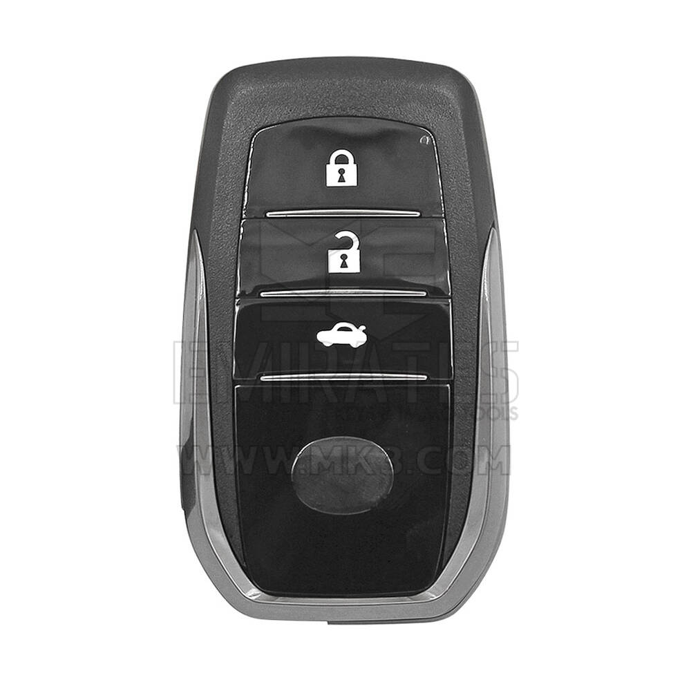 KeyDiy KD TB01-3 Toyota Lexus Универсальный смарт-ключ с дистанционным управлением 3 кнопки с транспондером 8A