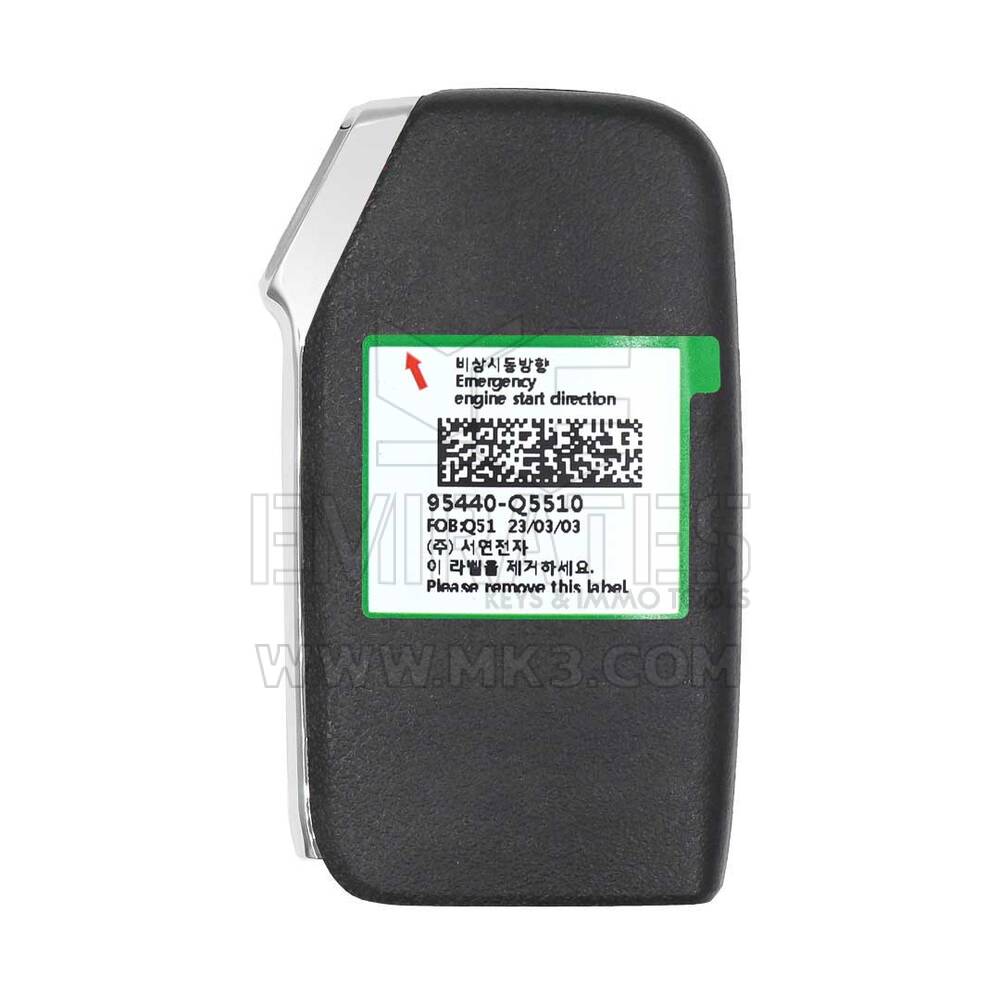 Новый оригинальный / OEM смарт-ключ с дистанционным управлением Kia Seltos 2022, 4+1 кнопки, 433 МГц, номер детали OEM: 95440-Q5510 | Emirates Keys