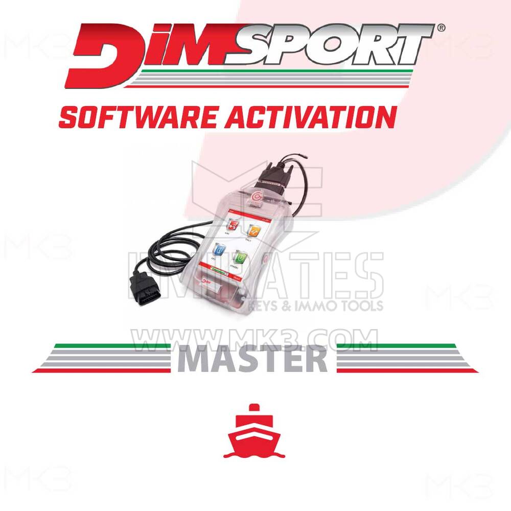 Dimsport - NEW GENIUS MASTER - MARINE APPLICATIONS (AV3270001) Activation