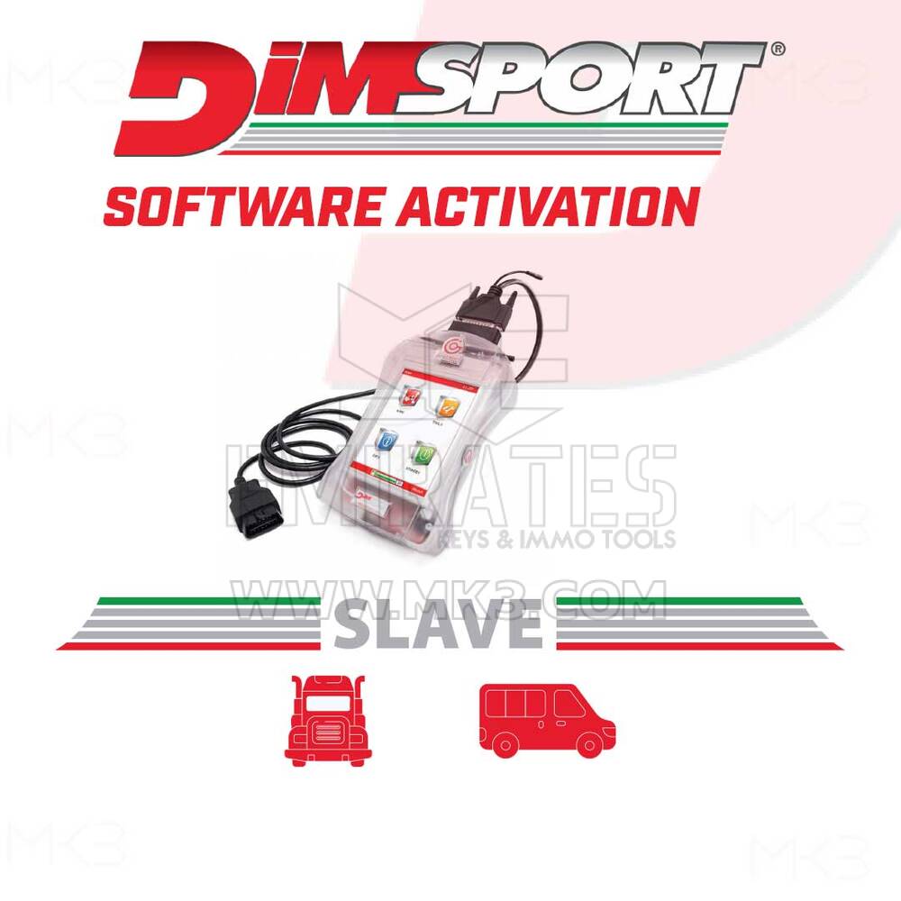 Dimsport - NEW GENIUS SLAVE - TRUCK, BUS & LIGHT COMMERCIAL VEHICLE (AV99NFPGT09-00) Activation
