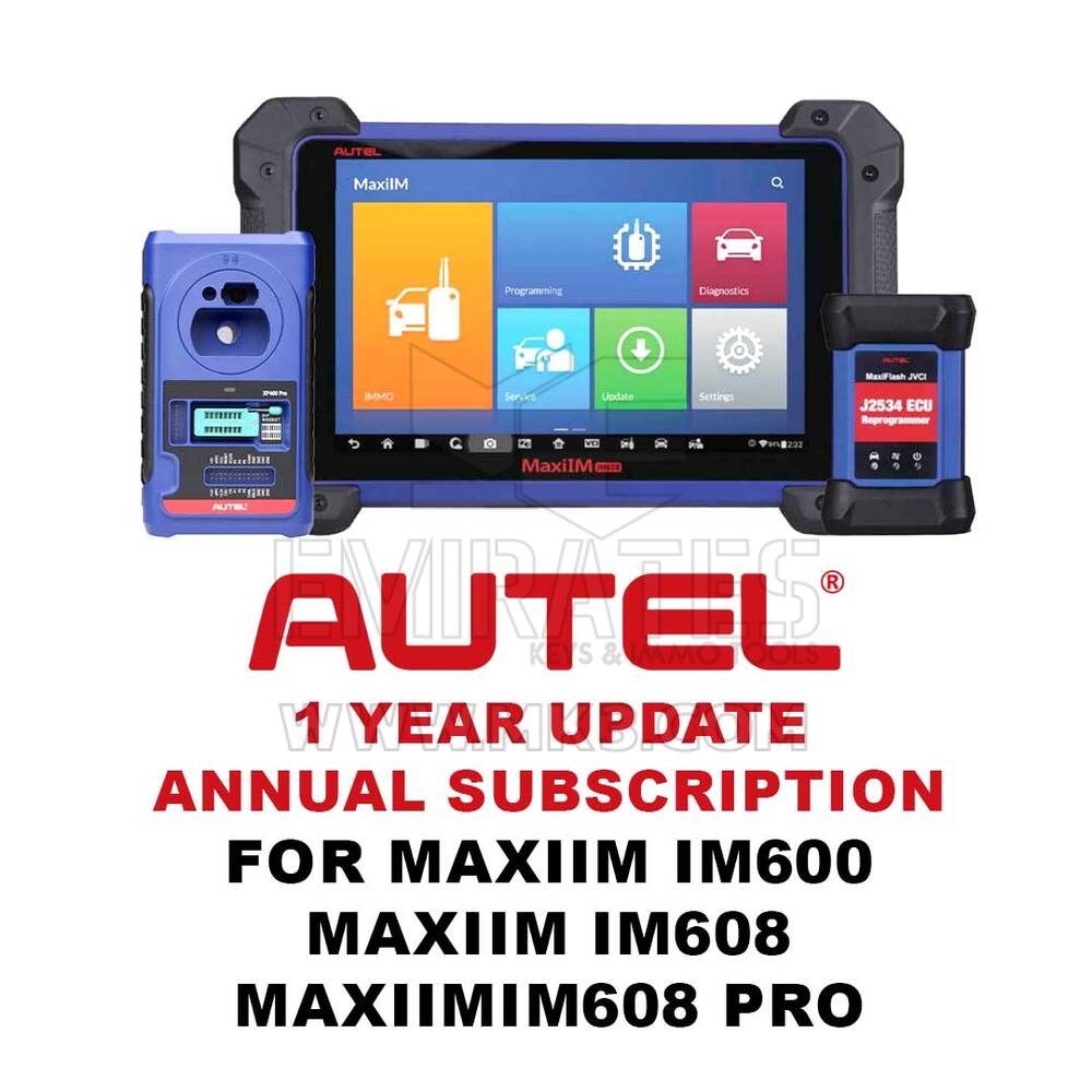 Autel 1 Year Update Subscription for MaxiIM IM600 & IM608 & IM608 Pro & IM608 Pro II