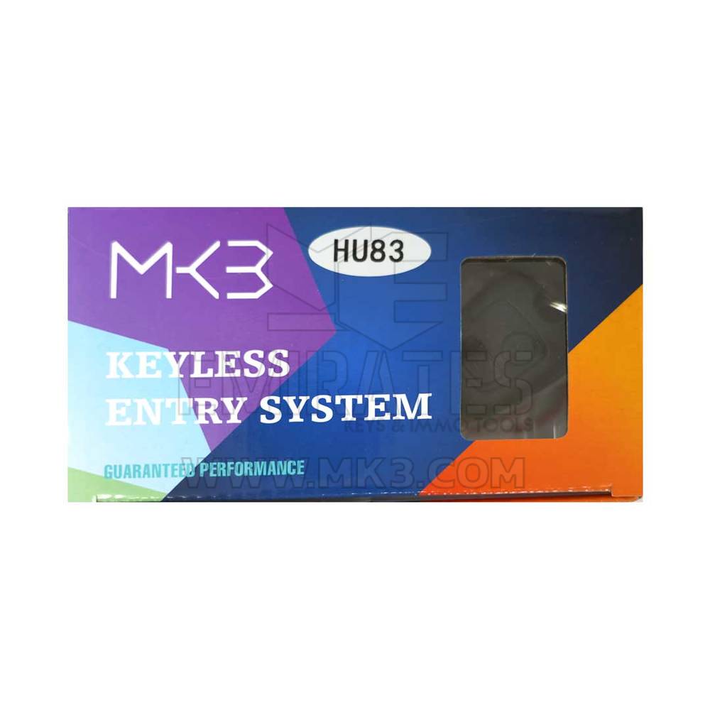 Sistema de entrada sem chave Peugeot Citroen 2 botões modelo DK213-HU83, Emirates Keys Sistemas de entrada sem chave e partida do motor 