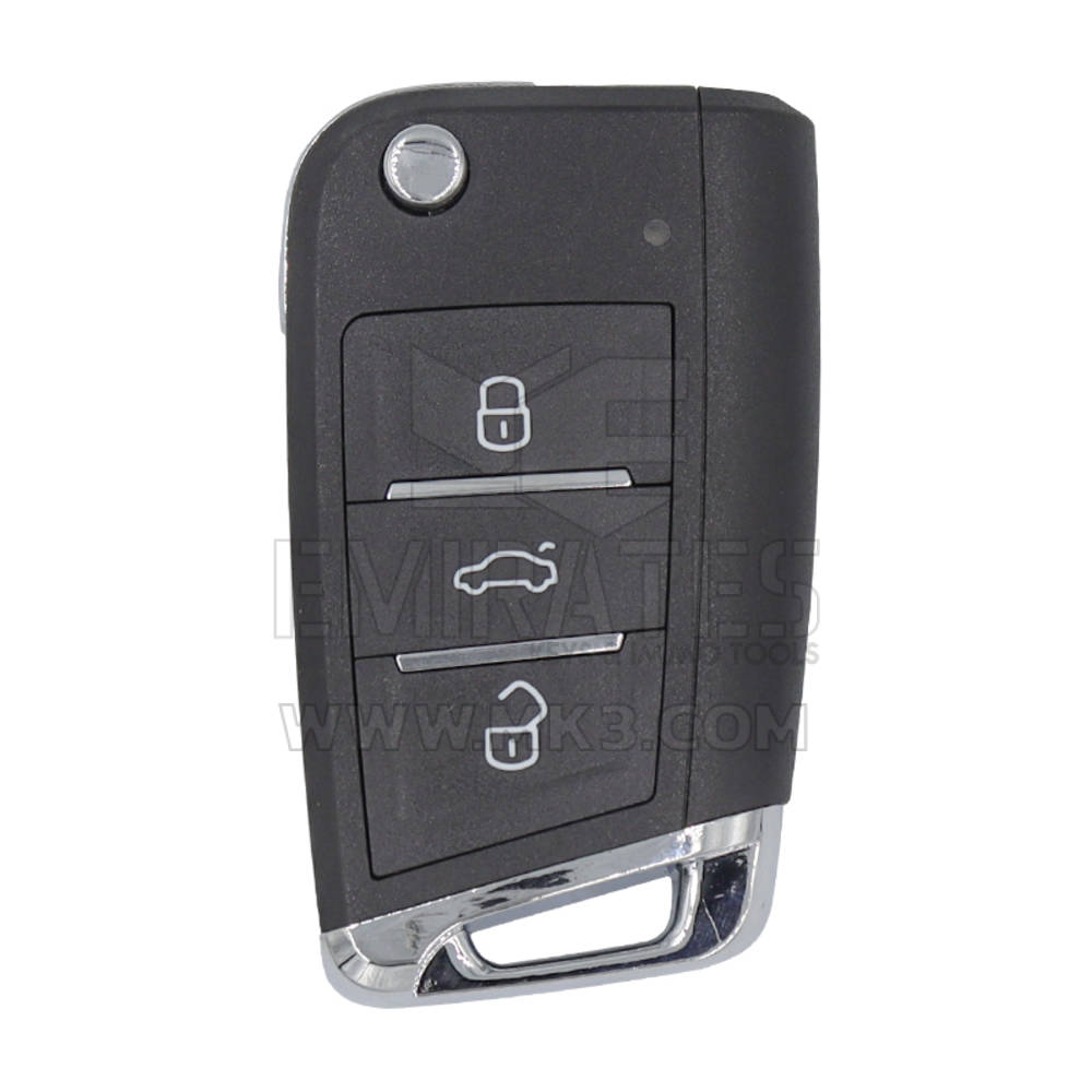 Xhorse VVDI Key Tool VVDI2 Flip Remote Key 3 botões Honda Style XKMQB1EN