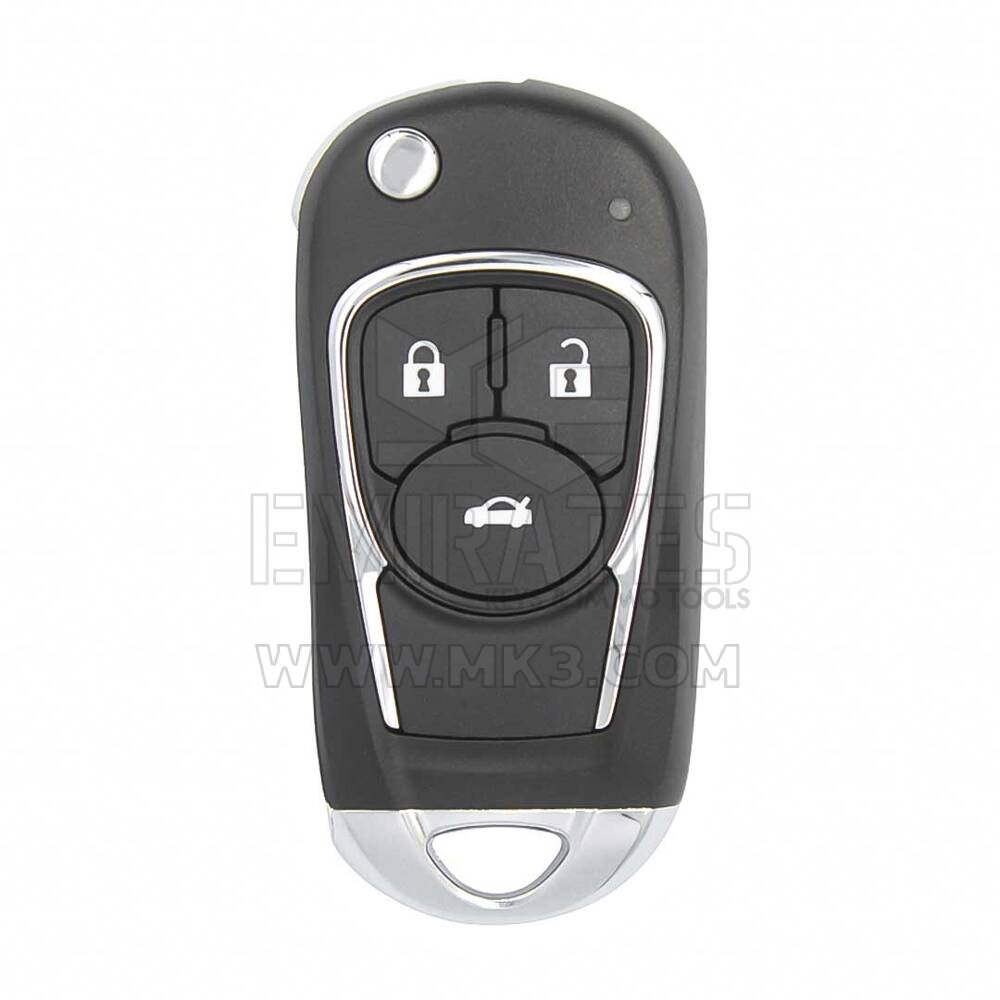 Xhorse VVDI Key Tool VVDI2 Wire Flip Remote Key 3 Buttons Buick Style XKBU03EN