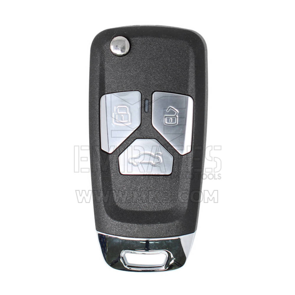 Xhorse VVDI VVDI2 Wire Flip Remote Key 3 Buttons Audi Knife Style XKAU01EN