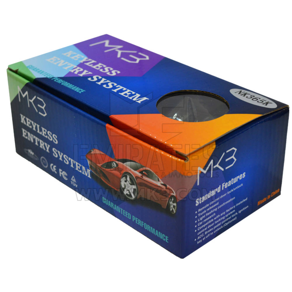 Sistema de entrada sin llave KIA 2 botones Modelo NK365K - MK18925 - f-5