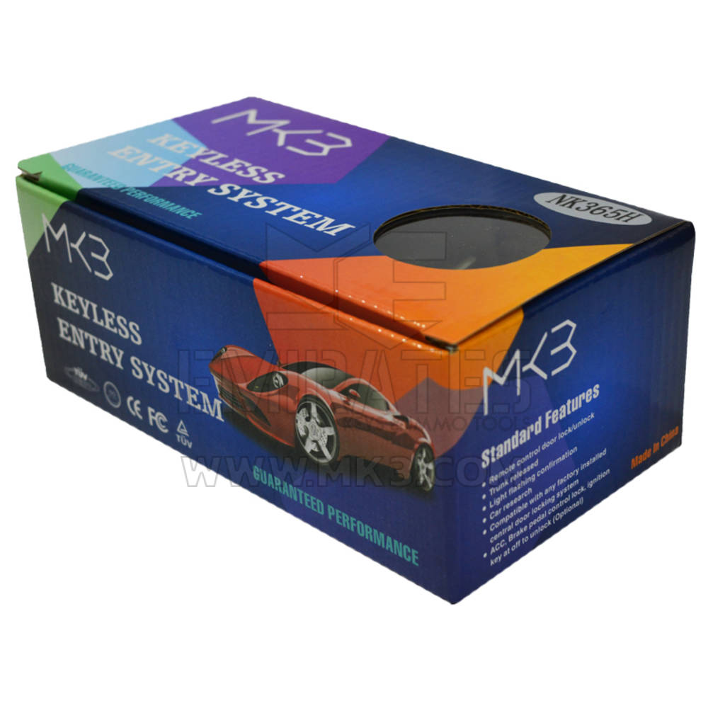 Sistema de entrada sin llave Hyundai de 2 botones, modelo NK365H - MK18932 - f-5