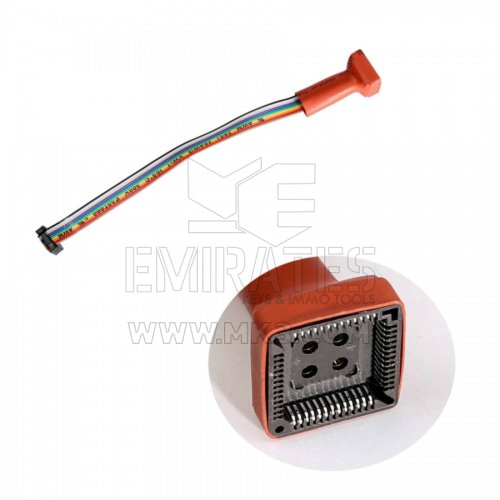 AK90+ Key Programmer Adapter and 10 Pin Cable Set, including the adapter and 10pin cable for AK90 key programmer.