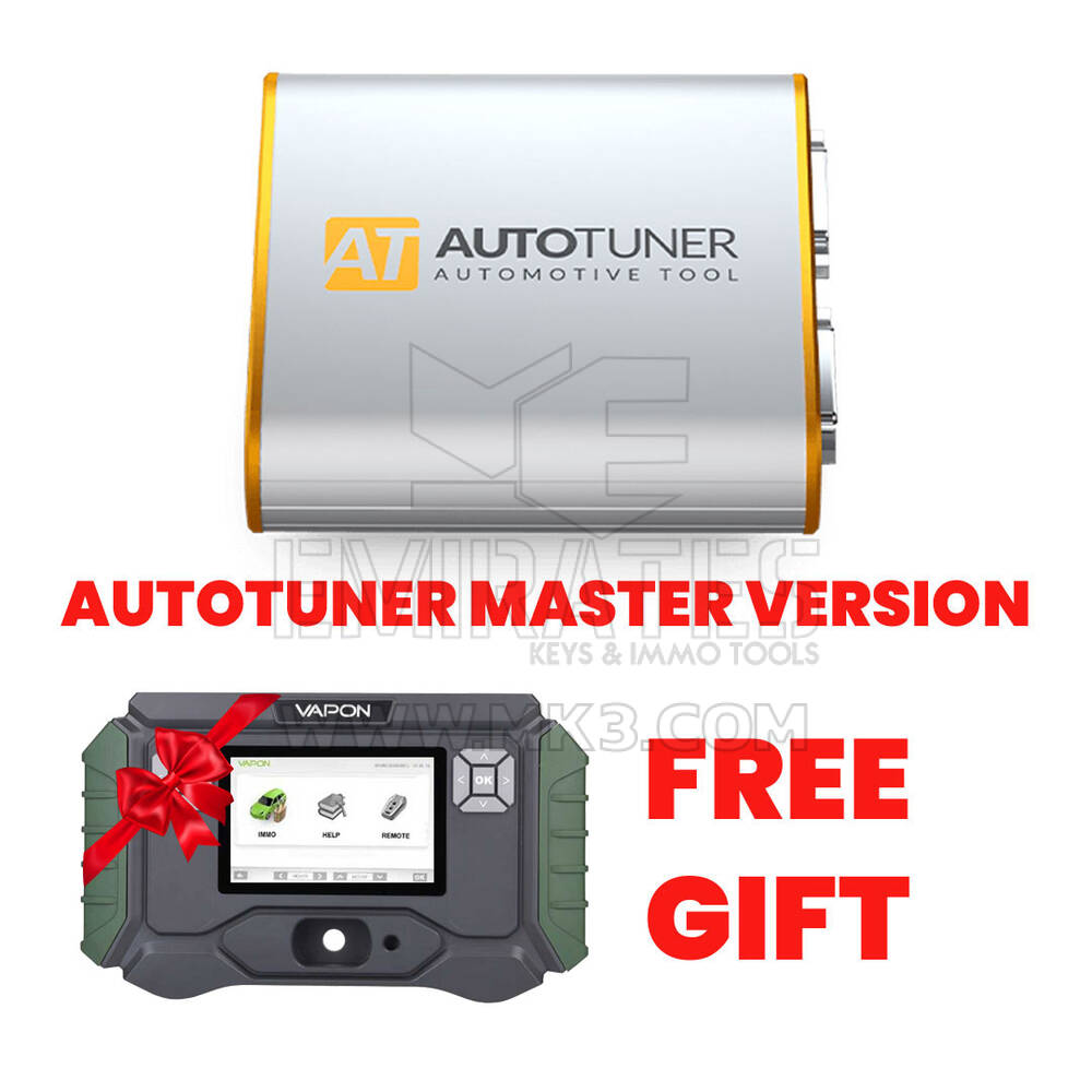 AutoTuner Tool Device Master Version + Free Vapon VP996 Key Programming Tool Device