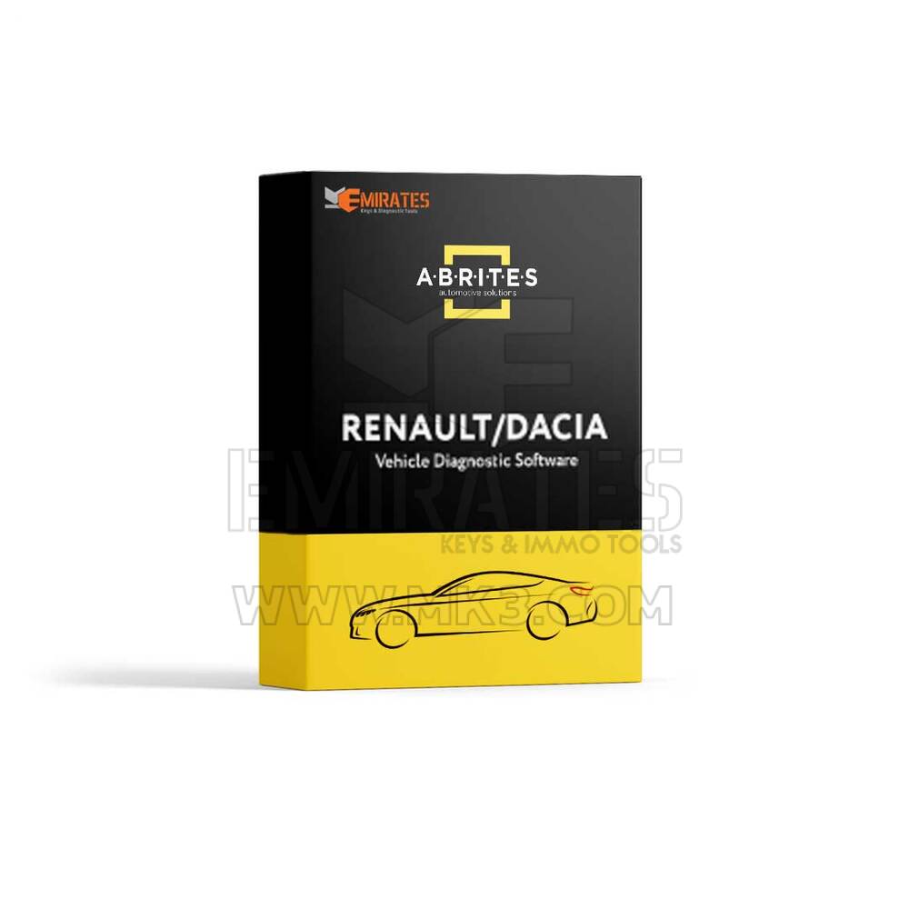 Abrites - Full Renault / Dacia Software Bundle - MKON476 - f-2