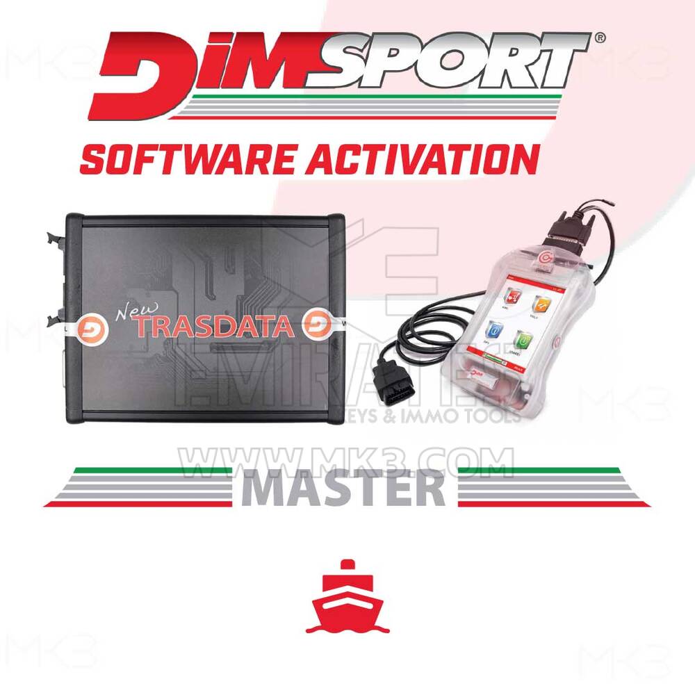 Dimsport - AV-ALL001-PR - NEW GENIUS & NEW TRASDATA MASTER MARINE VEHICLE Activation