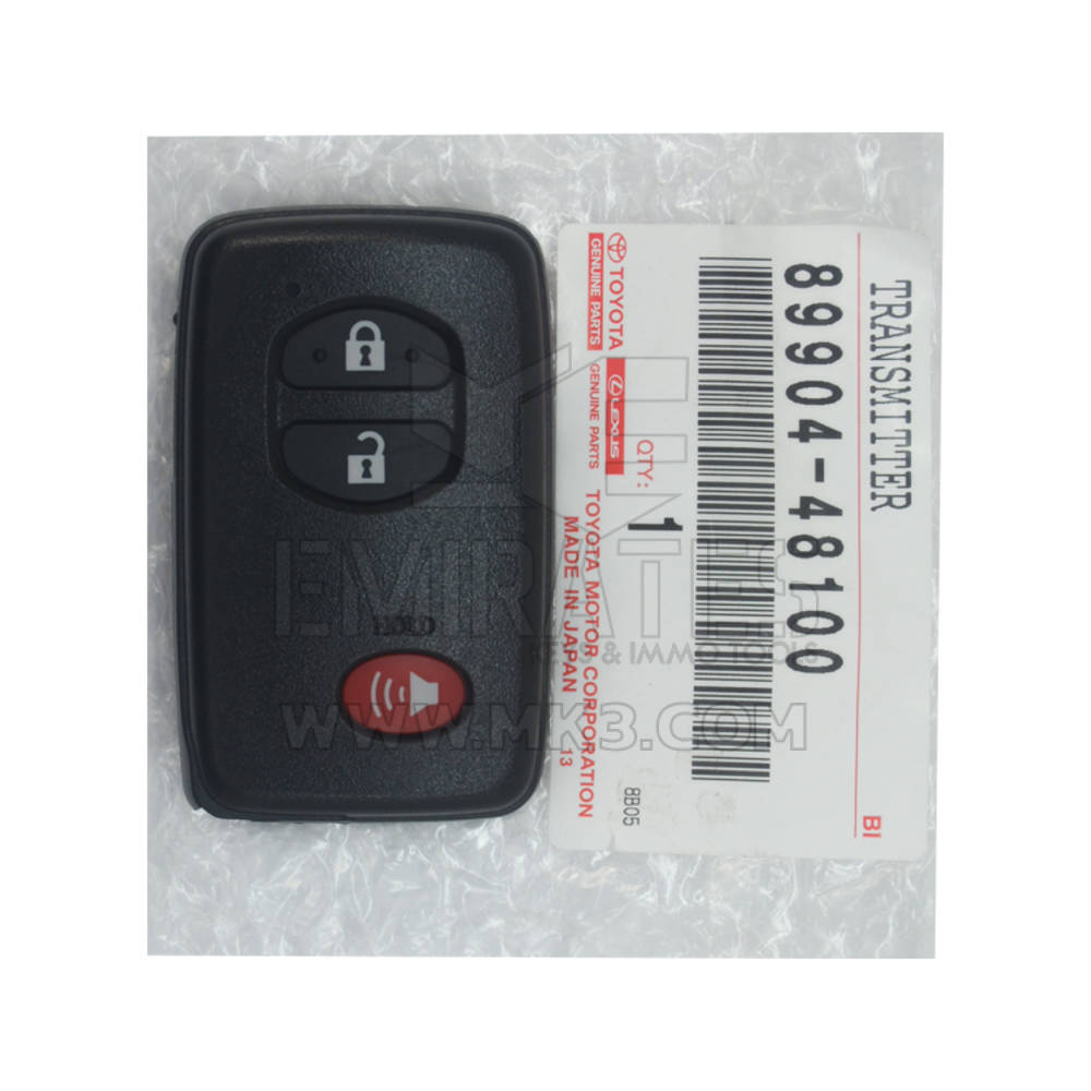 Toyota Rav4 Highlander 2008-2014 Genuine Remote 315MHz 89904-48100 - MK16045 - f-2