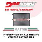 Dimsport - NEW TRASDATA MASTER- INTEGRATION OF ALL MISSING CPUS / VEHICLE CATEGORIES (AV34NT001-UP) Activation