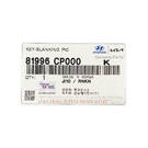 Nouvelle lame de clé à distance intelligente d'origine / OEM Kia Bongo Numéro de pièce OEM : 81996-CP000, 81996CP000 | Emirates Keys -| thumbnail