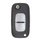 Nissan Micra Note Navara Qashqai Modified Flip Remote Key 2 Buttons 433MHz / PCF7946 Transponder