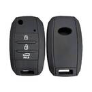 Силиконовый чехол для Kia Flip Remote Key 3 кнопки