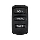 Coque de clé télécommande Mitsubishi Pajero 3 boutons