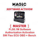 MAGIC FLS0.1M Software Authorization Activation SW Flex ECU (cars, vans, bikes) OBD + Bench Master