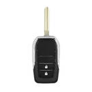 New Aftermarket Toyota Flip Remote Key Shell 2 Buttons Modified Vertical Type High Quality Best Price | Emirates Keys -| thumbnail