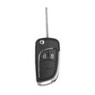New Aftemarekt Chevrolet Modified Flip Key Shell 2 Buttons High Quality Best Price | Emirates Keys -| thumbnail