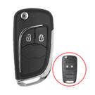 Модифицированный корпус ключа Chevrolet с 2 кнопками