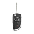 New Aftermarket Chevrolet Modified Flip Key Shell 3+1 Buttons High Quality Best Price | Emirates Keys -| thumbnail