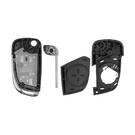 New Aftermarket Chevrolet Modified Flip Key Shell 3+1 Buttons High Quality Best Price | Emirates Keys -| thumbnail